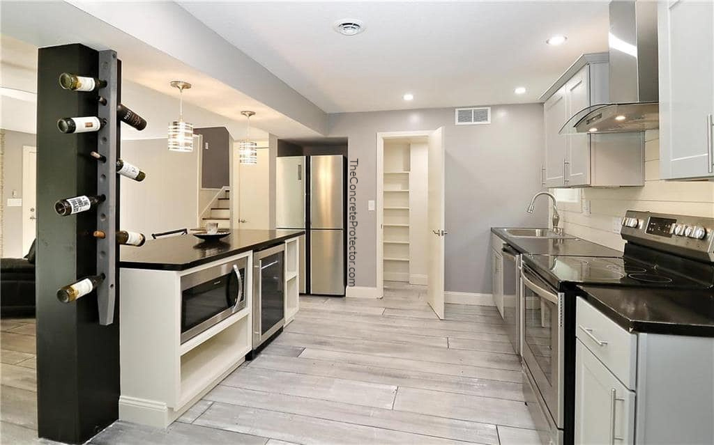 Light oak color wood plank overlay