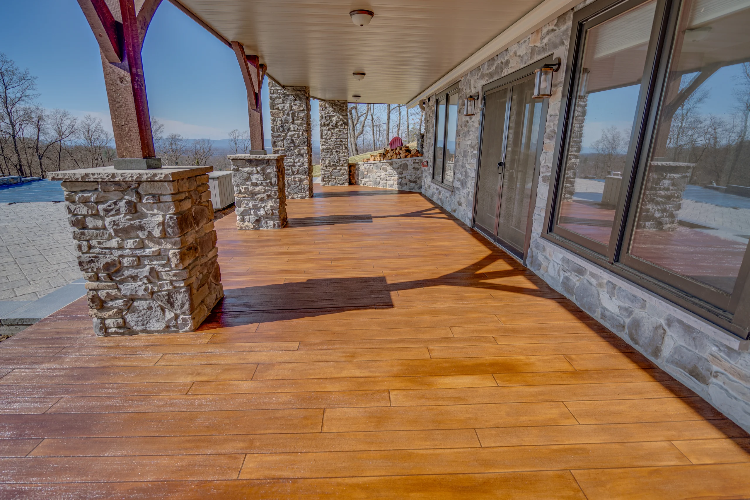 Exterior deck